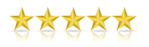 five-star-rating yellow